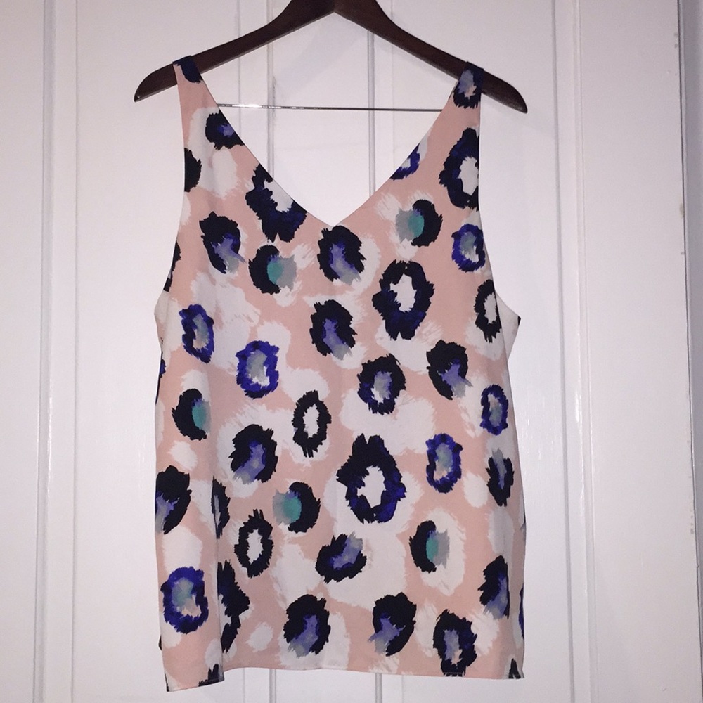 Banana Republic Animal Print Tank Top